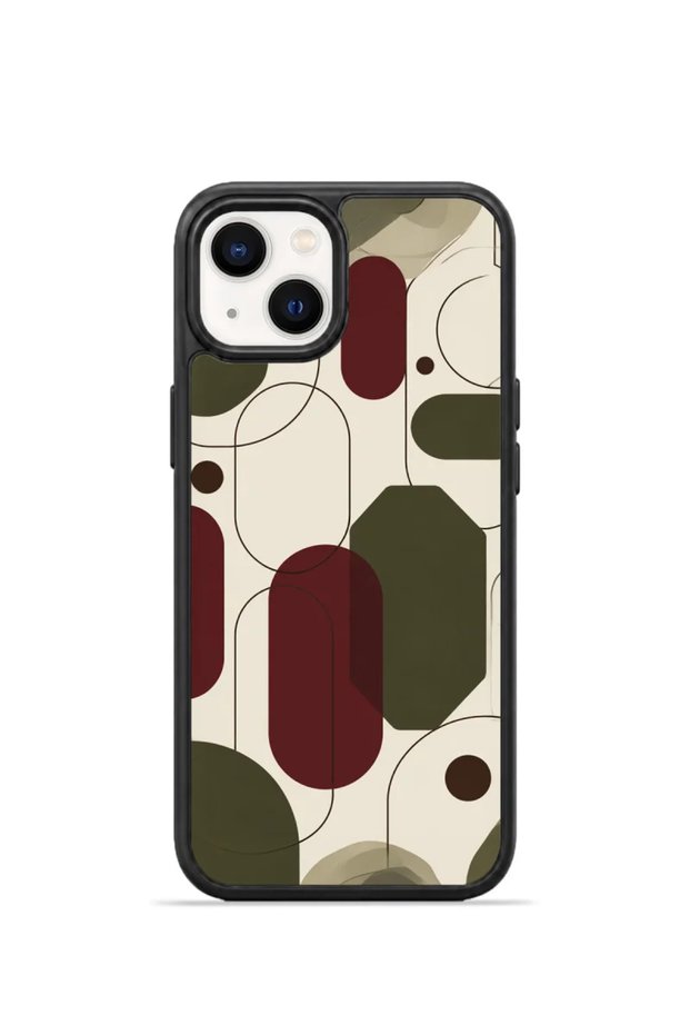 iPhone 13 Vorian Black Hole Case, Ivory Relief.