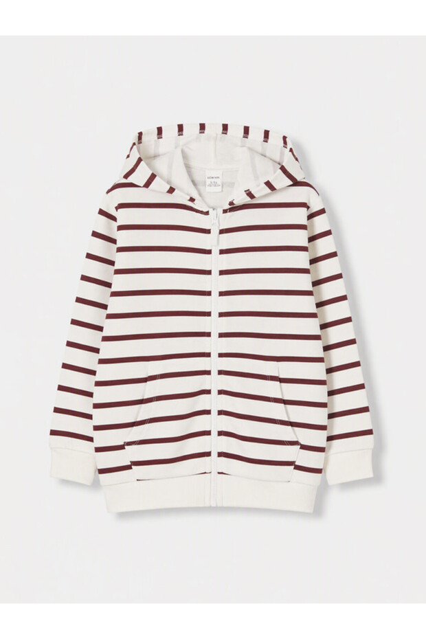 Timeless Clothing & Timeless Choices Striped Boys' Zip-Up Sweatshirt