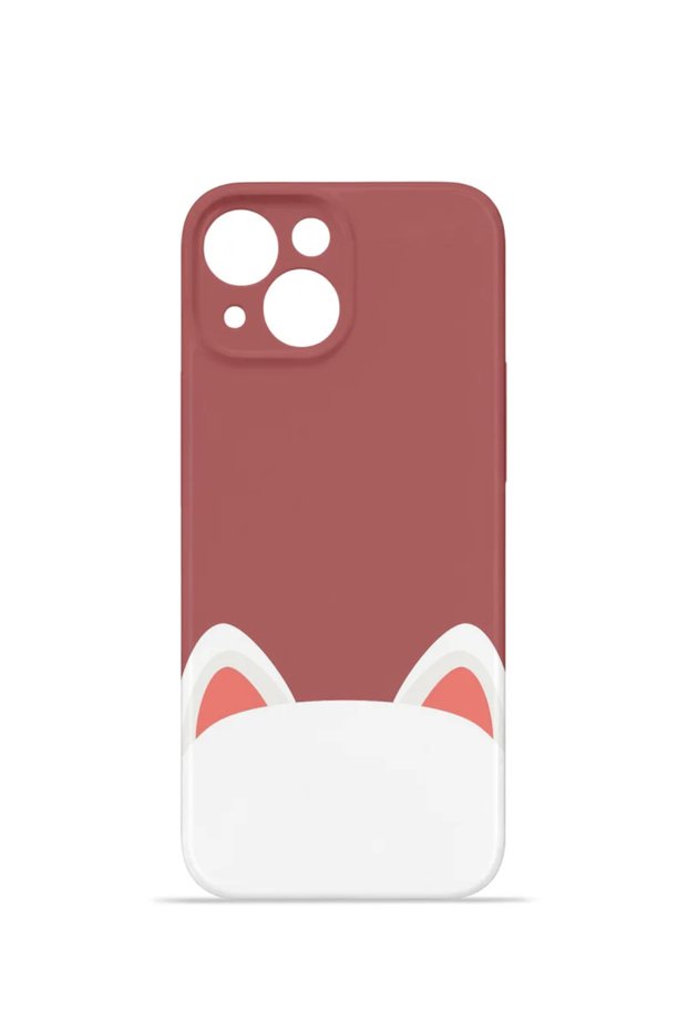 iPhone 14 Vorian Mika Camera Protective Case with Cat Ears