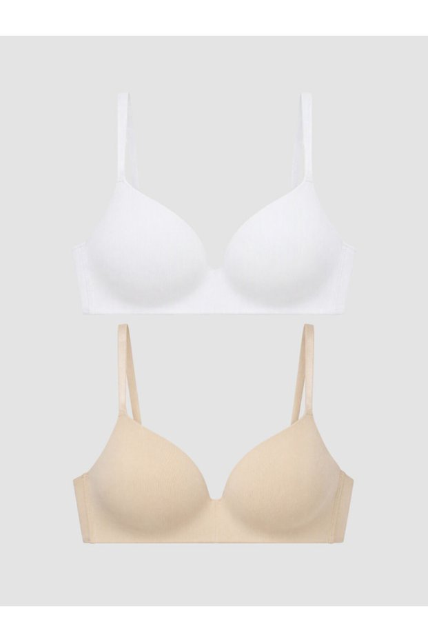 Rmz Gi̇yi̇m Farkiyla Padded Triangle Bra Without Underwire