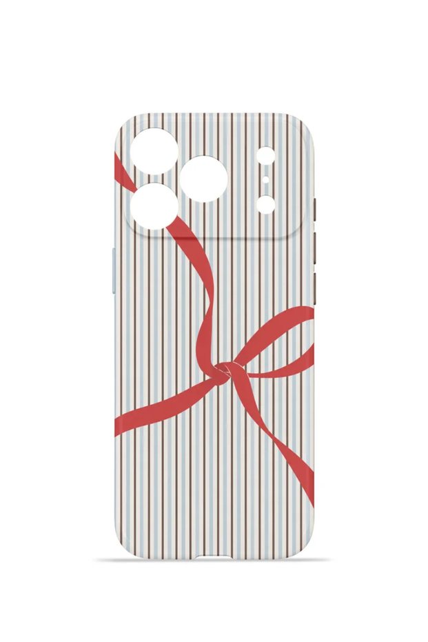 iPhone 18 Pro Vorian Mika Camera Protective Case, Tied Stripe Design.
