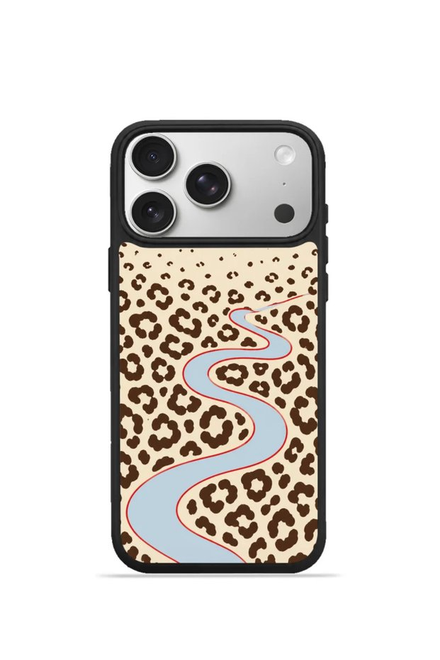 غطاء هاتف iPhone 17 Pro Max من Vorian، تصميم "الثقب الأسود"، من مجموعة "وايلد جريس".