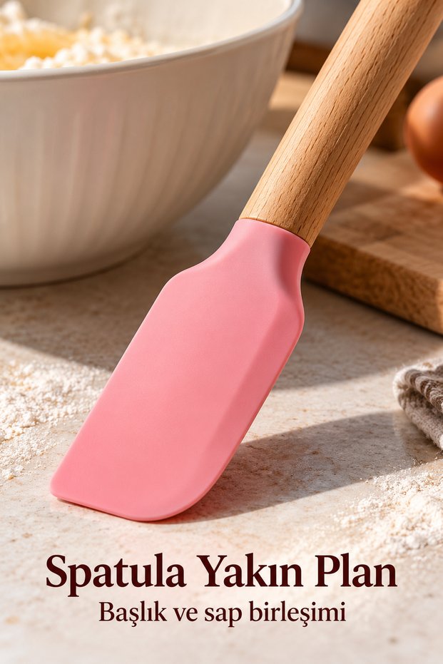 Spatula and Brush Set - Colorful Kitchen Utensils