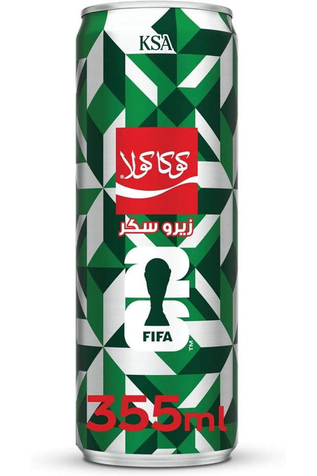 زيرو، علبة 355 مل، السعودية، كأس العالم لكرة القدم 2026 ™