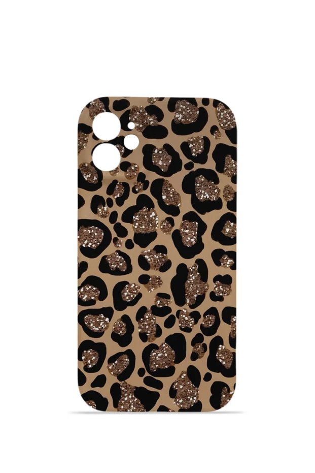 غطاء حماية للكاميرا من "فوريان ميكا" لهاتف iPhone 11، بتصميم فهد لامع.