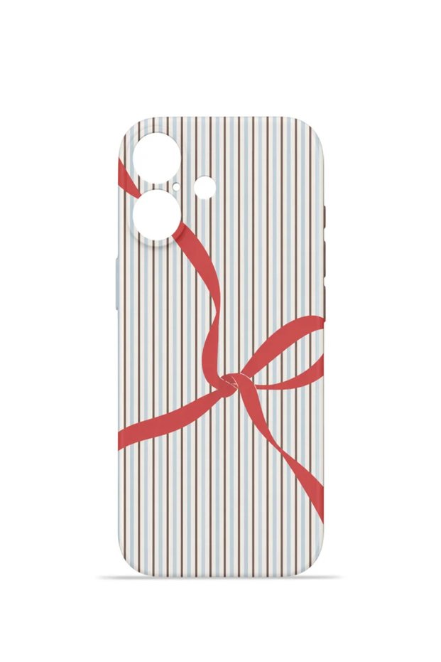 iPhone 16 Plus Vorian Camera-Protective Case with Tied Stripe Design.