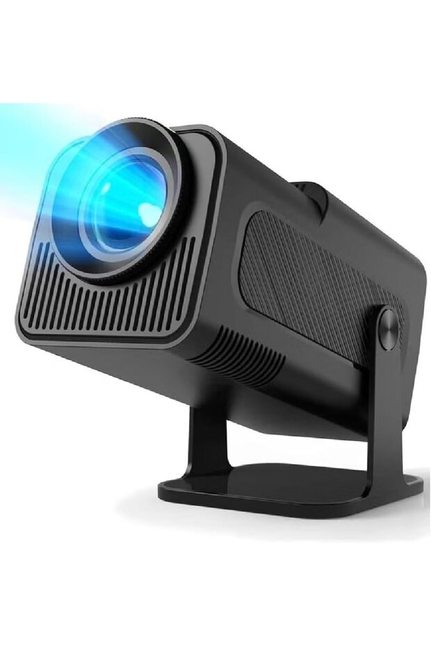 Mini Smart Projector 1080P Full HD for Indoor & Outdoor Use black