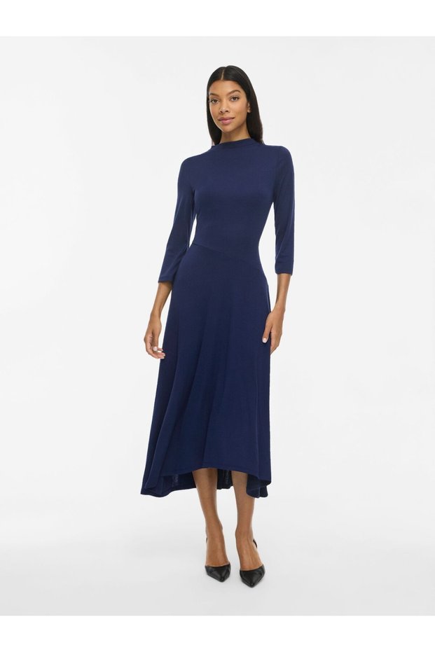 Maxikleid VISCARLET 3/4-Arm