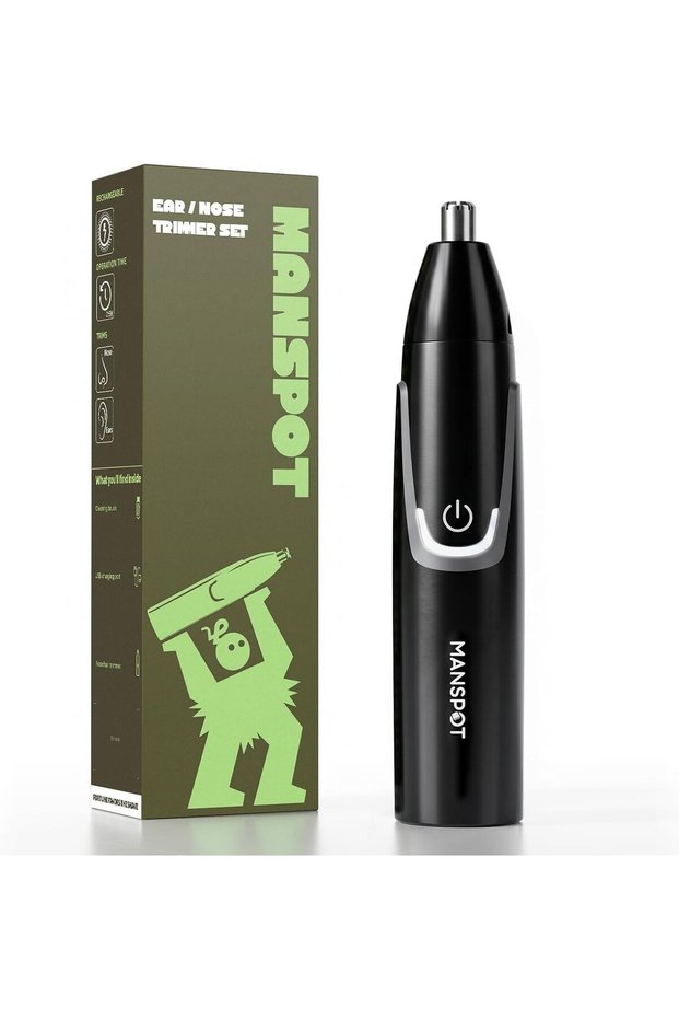Nose & Ear Hair Trimmer for Men, Painless Rechargeable Nose Trimmer