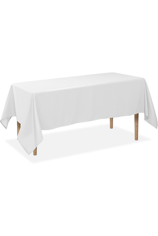- 70" x 120" Premium Tablecloth for Wedding/Banquet/Restaurant - Rectangular Polyester Fabric Table