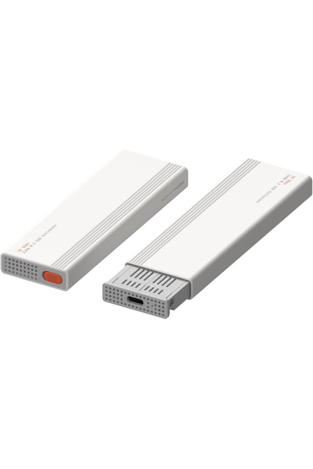 علبة خارجية لـ M.2 Nvme SSD بسرعة 10 جيجابت في الثانية، قارئ USB C خارجي للـ SSD بدون أدوات
