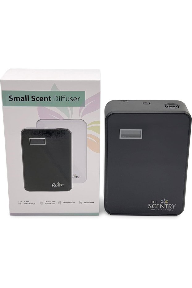 Smart wifi aroma diffuser (air freshener machine) (black) فواحة عطرية