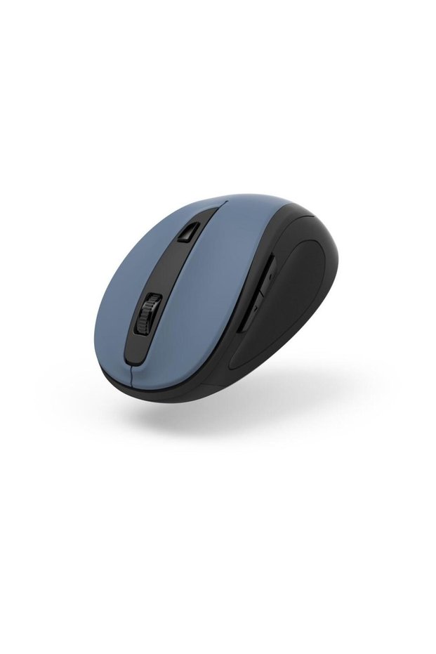 MW-400 V2 Optical 6-Button Wireless Mouse, Ergonomic, USB Reciever Denim