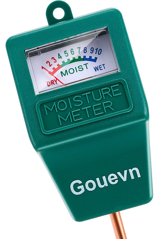 Soil Moisture Meter, Moisture Meter Indoor & Outdoor, Hygrometer Moisture Sensor Soil Test Kit Water Meter for Garden, Farm, Lawn (No Battery Needed)