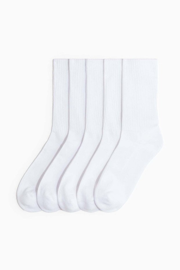 5-pack socks with Lycra®