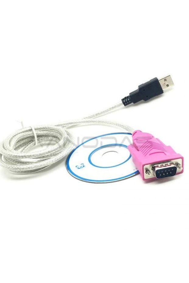 كابل RS232 تسلسلي DB9 ذكر إلى USB 2.0 PL-2303