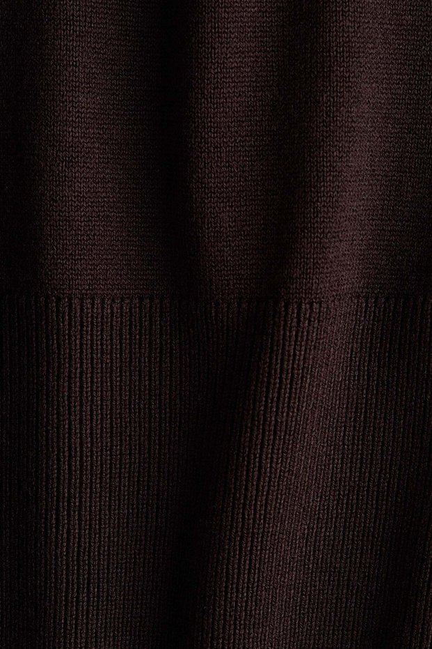 Fine-knit one-shoulder top