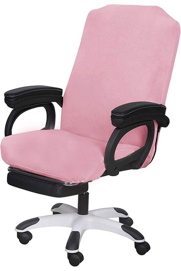 Office Chair Covers -Pink, Large Size