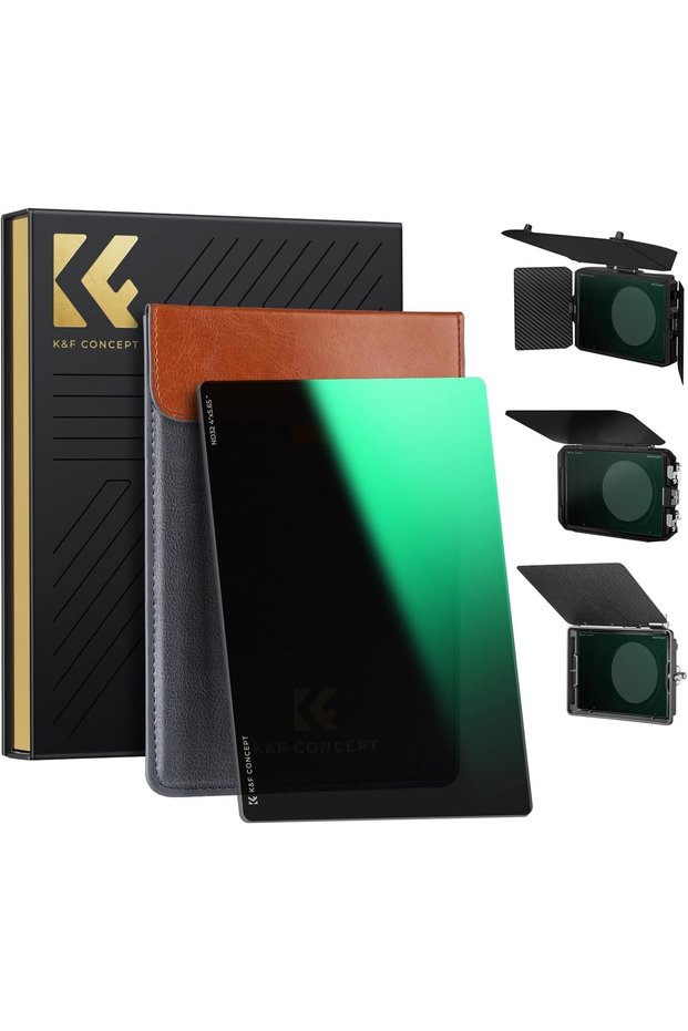 فلتر ND32 (5 درجات) مربع الشكل، فلتر كثافة محايدة 4 × 5.65