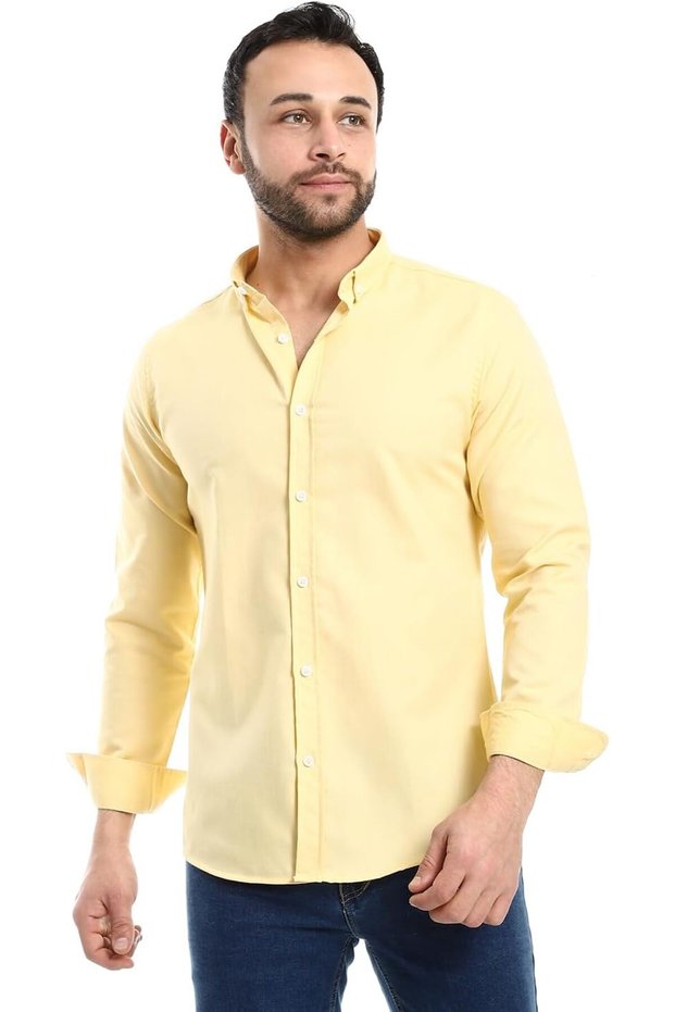 Mens Solid Cotton Full Sleeves 30W21M3902 Western