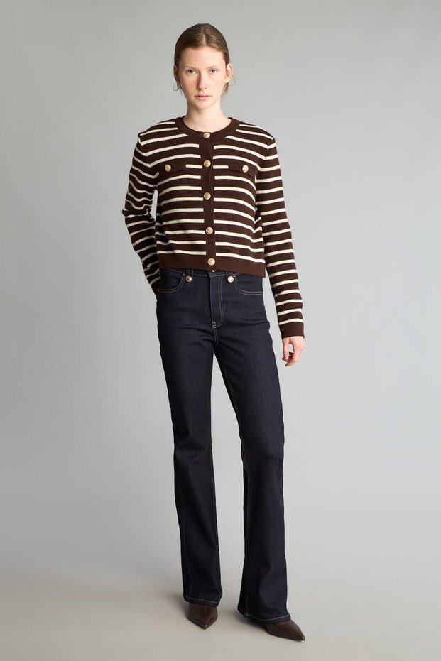 Flare Fit Mid-Flared Flared Jeans J1227AX26WN