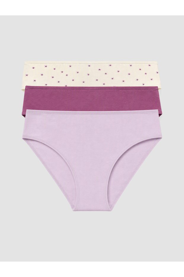 A 3-Piece Printed Bikini Bottom Set for Style-Conscious Women from UZG STORE