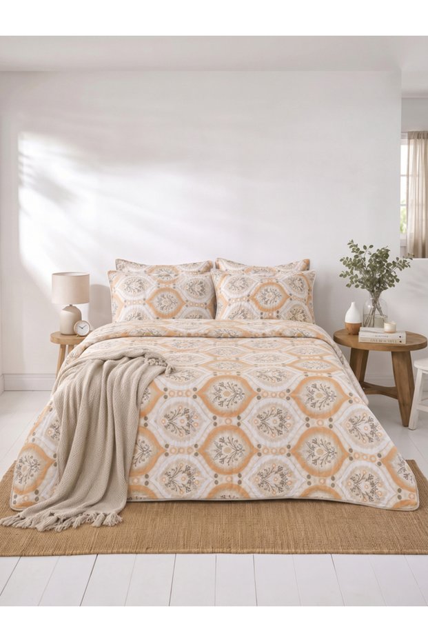 Impression Double Comforter 215x235 Cm, Orange