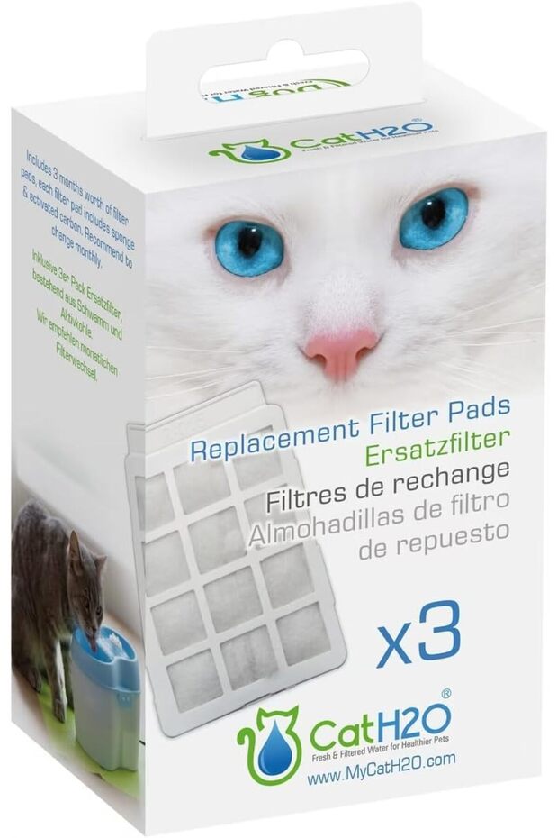 Replacement Filter Pads, 3 Pack