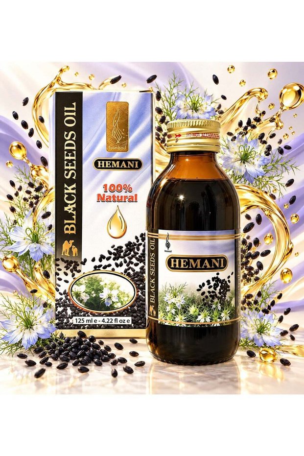 Black Seeds Oil – Pure Kalonji Oil 125ml | Natural Herbal Extract | Cold Pressed