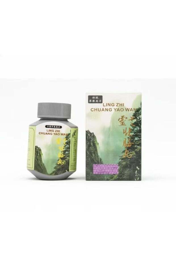 Zhi Chuang Yao Wan Herbal Lingzhi Capsules Traditional Chinese Wellness Supplement Bottle Pack
