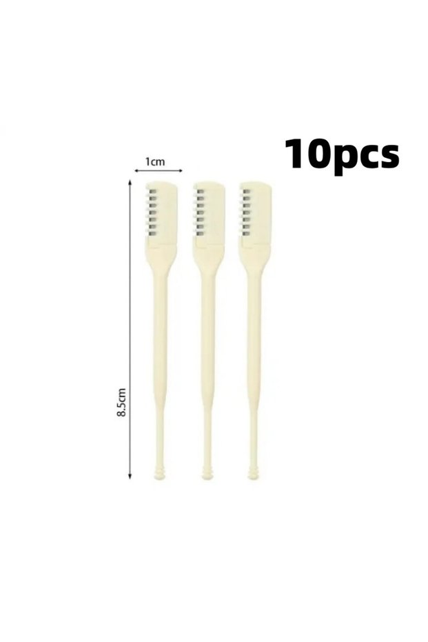 10pcs Multi 360° Nose Hair Trimmer 2 in 1 Design Can Be Used for Nose Hair Trimming Tail Can Be Used