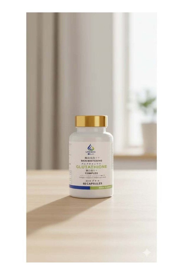 Glutathione Complex 60 Capsules – Japanese Skin Care Supplement with Collagen Vitamin C