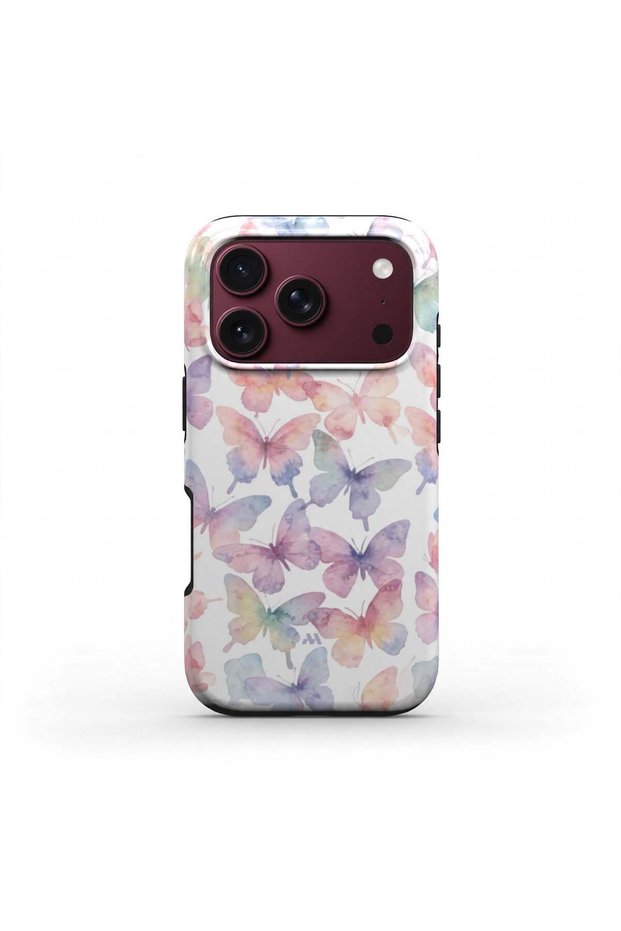 Phone Case Compatible with iPhone 18 PRO Hybrid 2-Layer Hard Shell + Silicone Protective Case -Scratch-Resistant Shockproof Cover