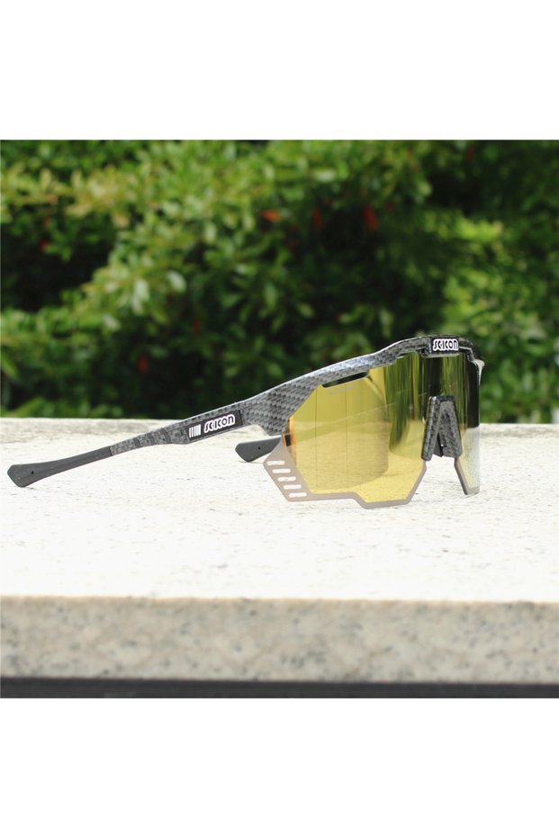 F SCICON AEROSHADE KUNKEN UV400 Cycling Sunglasses with Case - Outdoor Sports Men's MTB Road Bike Ey