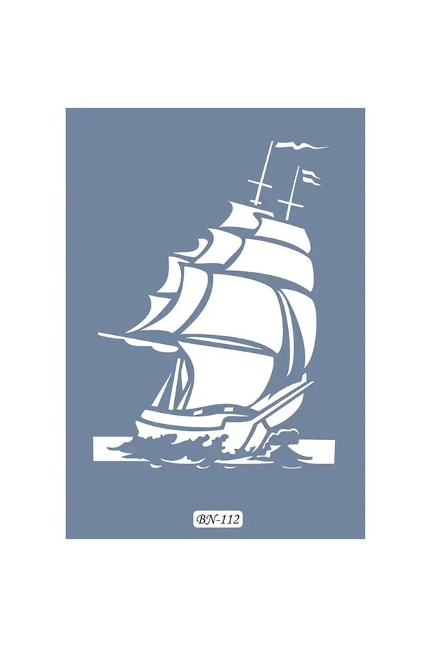 Ship Model BN112 25x35 BN Series Stencil