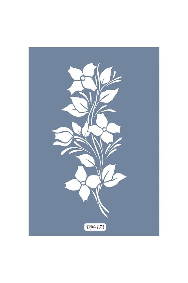 قالب زهور، موديل BN173، مقاس 25x35، سلسلة BN.