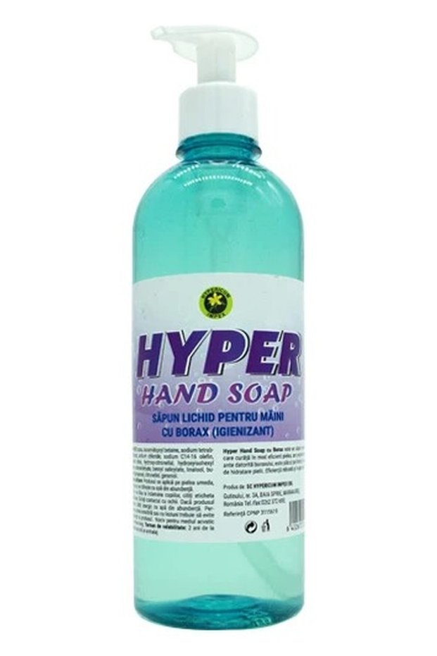Sapun Lichid Pentru Maini Hypericum, cu borax, 500 ml