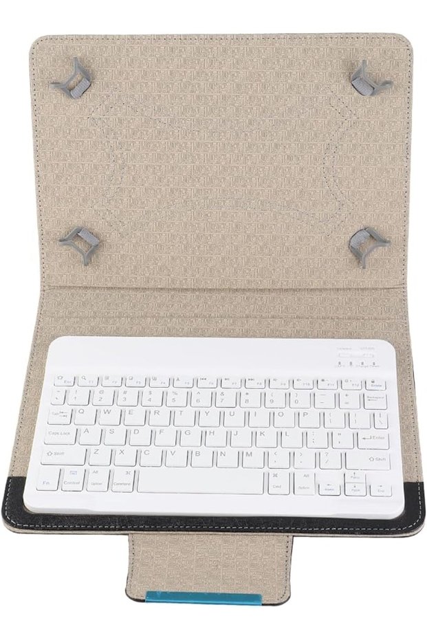10.1" Tablet Laptop PU Case Keyboard - Multi-functional Set For Android, With Stand For Watc
