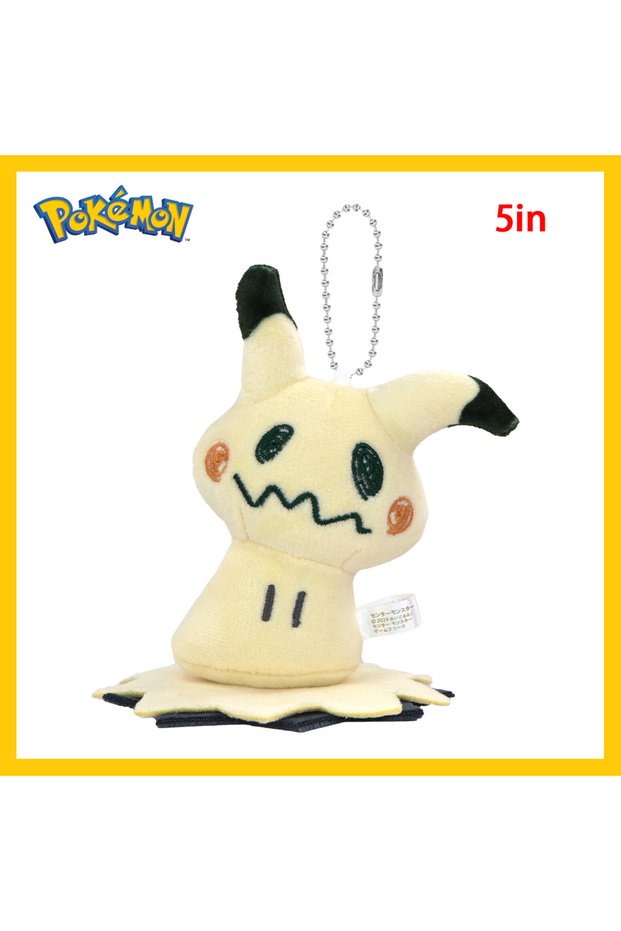 New Mimikyu Mimikyu Eevee Plush Keychain Pocket Monster Cos Eeveelution Snorlax Doll Anime Pe