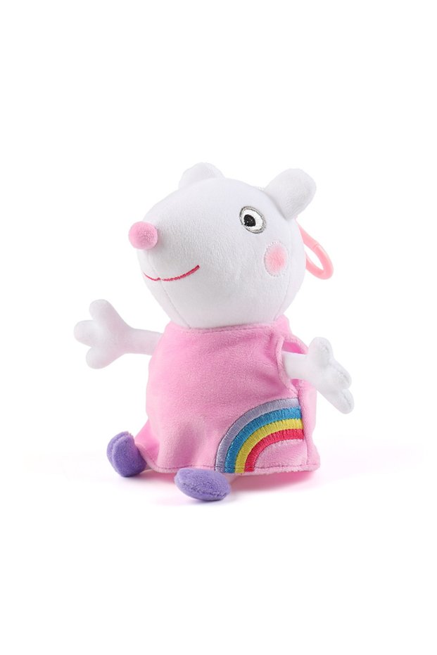 PP058 19cm 100% Genuine PEPPA PIG Stuffed Soft Doll Peppa George Zoe Suzy Rebecca Emily Danny Pedro