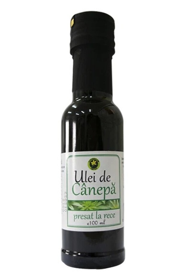 Hemp oil Hypericum, cold pressed, 100 ml