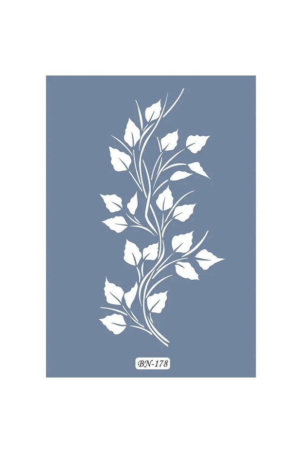 Leaf Pattern Modal BN178 25x35 BN Series Stencil