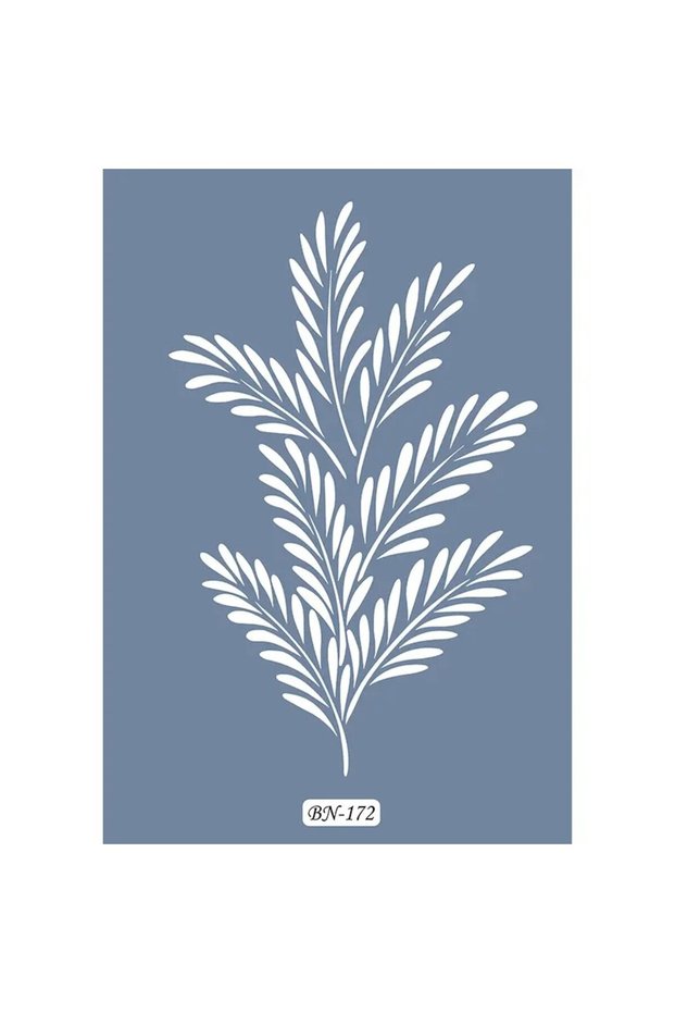Leaf Pattern Modal BN172 25x35 BN Series Stencil