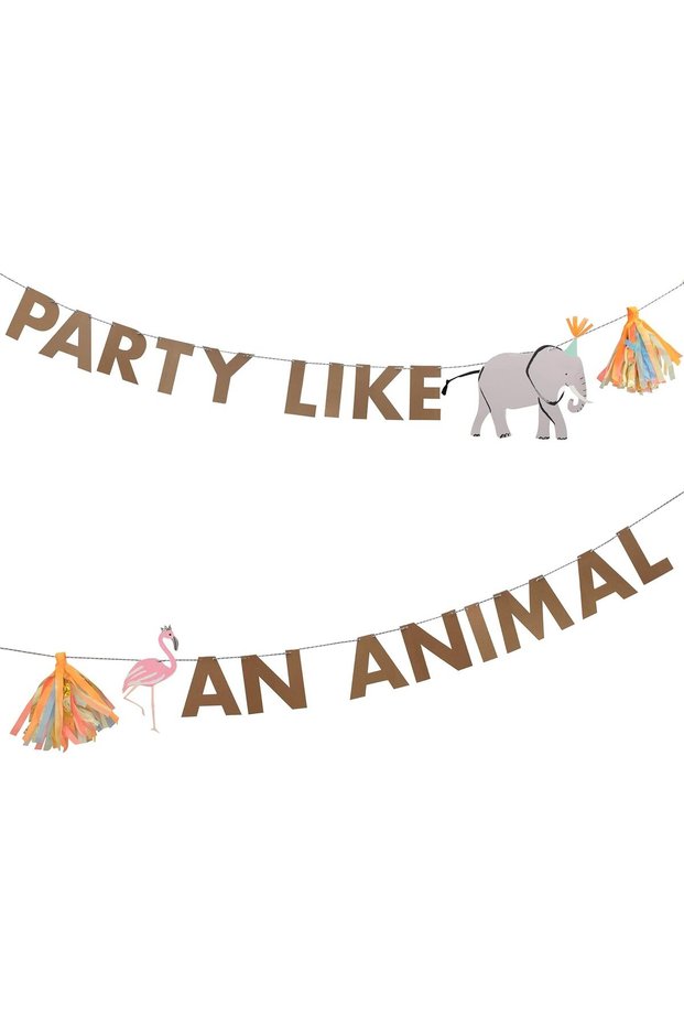 Safari Animals Large Garland