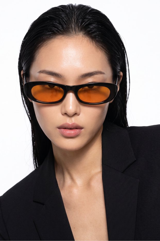 Servi Black Orange Circadian Balance Glasses