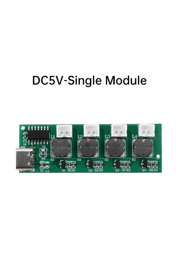 وحدة ترطيب DC5V-وحدة واحدة DC5V غير مفتاح، لوحة تحكم التبخير، DIY، مزود بالأشعة فوق الصوتية