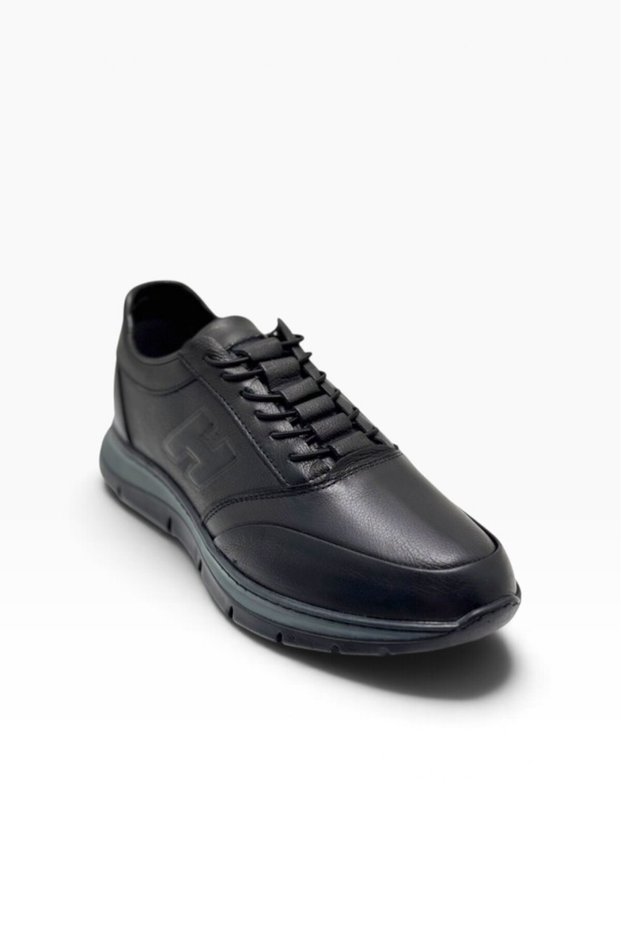 302-27 Genuine Leather Anatomical Gel-Sole Men's Shoes, Sizes 45–50