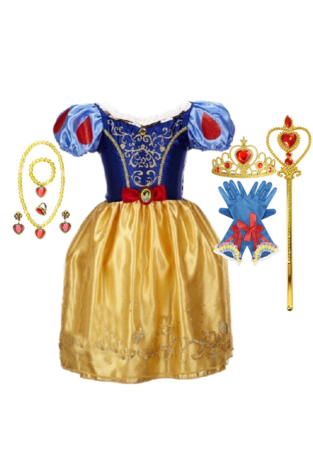 3-4T(110) J Summer Princess Costume Party Fancy Flower Vestido New 2025 Christmas Birthday Carnival