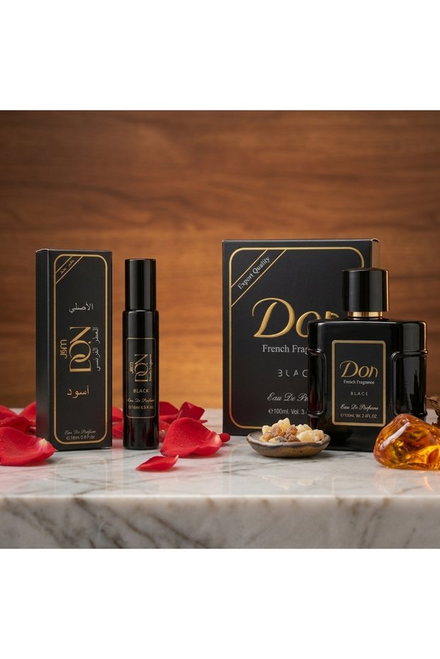 FRENCH FRAGRANCE BLACK COLLECTION SET 100 مل + 18 مل