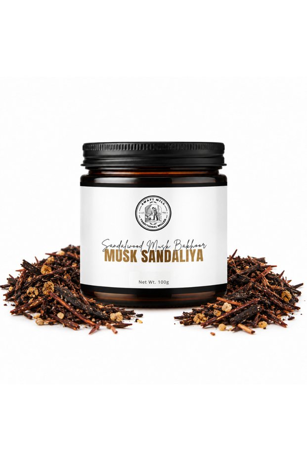 Musk Sandaliya Oud Bakhoor | Sandalwood & Soft Musk | 100 g